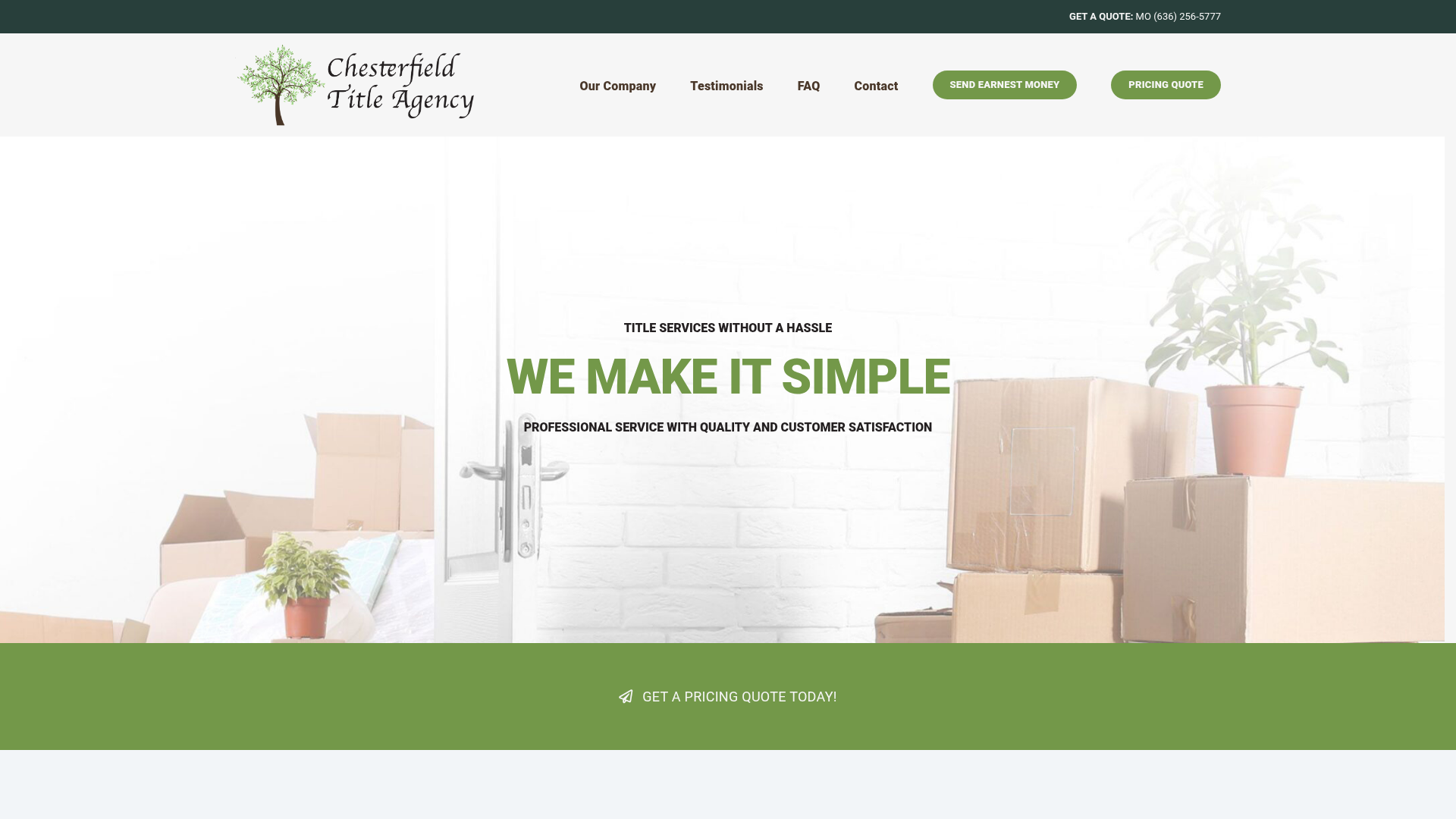 Chesterfield Title Agency screenshot